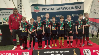 Ostrów Mazowiecka - W Powiatowym Ośrodku Sportowym w Miętnem drużyna ks2015 wzię