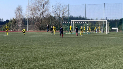 Ostrów Mazowiecka - Zawodnicy KS Ostrovia Ostrów Mazowiecka z rocznika 2015 roze