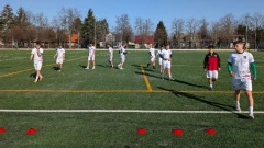 Małkinia przegrała z Kurpikiem. Goście skuteczniejsi, mocny trening w nogach