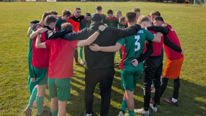 Sobotnie spotkanie ligi okręgowej w Małkini nie ułożyło się 