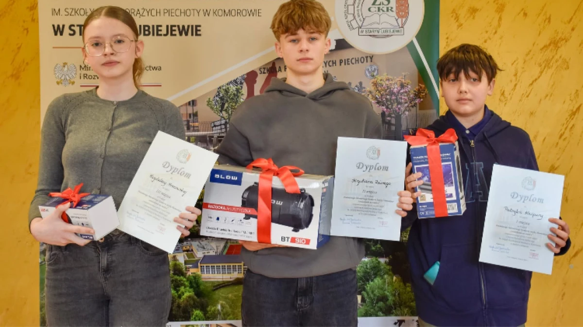 Uczniowie Zespołu Szkolno-Przedszkolnego w Ostrowi Mazowieckiej po raz kolejny udowodnili, że znajomość języka niemieckiego stoi u nich na bar