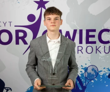 Mateusz Ochenkowski reprezentujący barwy Ostrołęckiego Klubu Karate Kyokushin wy