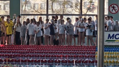 Ostrów Mazowiecka - W Ostrołęce odbyła się druga runda 13. mityngu pływackiego, 