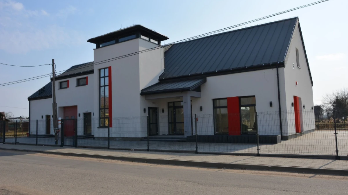 Ładna, nowoczesna, energooszczędna - taka będzie remizo-świetlica w Starym Lubiejewie. W najbliższych miesiącach planowane jest zakończenie 