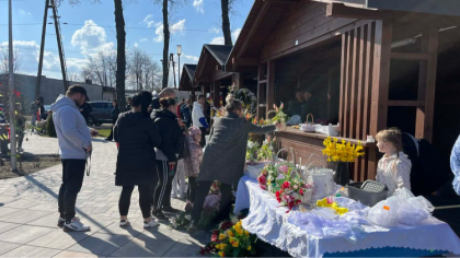 Ostrów Mazowiecka - W Starym Lubotyniu odbył się 22 marca 2026 Jarmark Wielkanoc