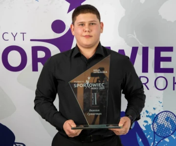 Pierwsze miejsce w plebiscycie Sportowca Roku 2025 w regionie zdobył Damian Cyme
