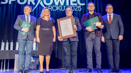 Ostrów Mazowiecka - Podczas Gali Finałowej plebiscytu Sportowiec Roku 2025 Medal