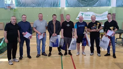 Ostrów Mazowiecka - Zakończył się cykl 9. Grand Prix w Tenisie Stołowym Amatorów