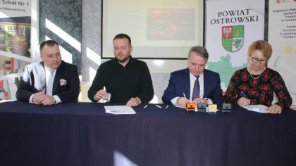 Ostrów Mazowiecka - 6 marca 2026 r. została podpisana umowa na wykonanie termomo