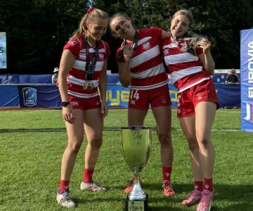 Martyna Wardaszka pochodząca z Kalinowa reprezentantka Polski w rugby siedmiooso