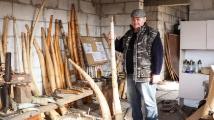 Nie zaczyna dnia od kawy. Najpierw są zwierzęta, gospodarstw