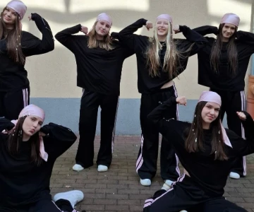 W miniony weekend dziewczęta z grup hip-hop małkińskiego GOKiS wzięły udział w M