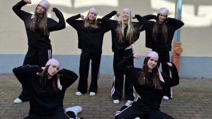 Ostrów Mazowiecka - W miniony weekend dziewczęta z grup hip-hop małkińskiego GOK