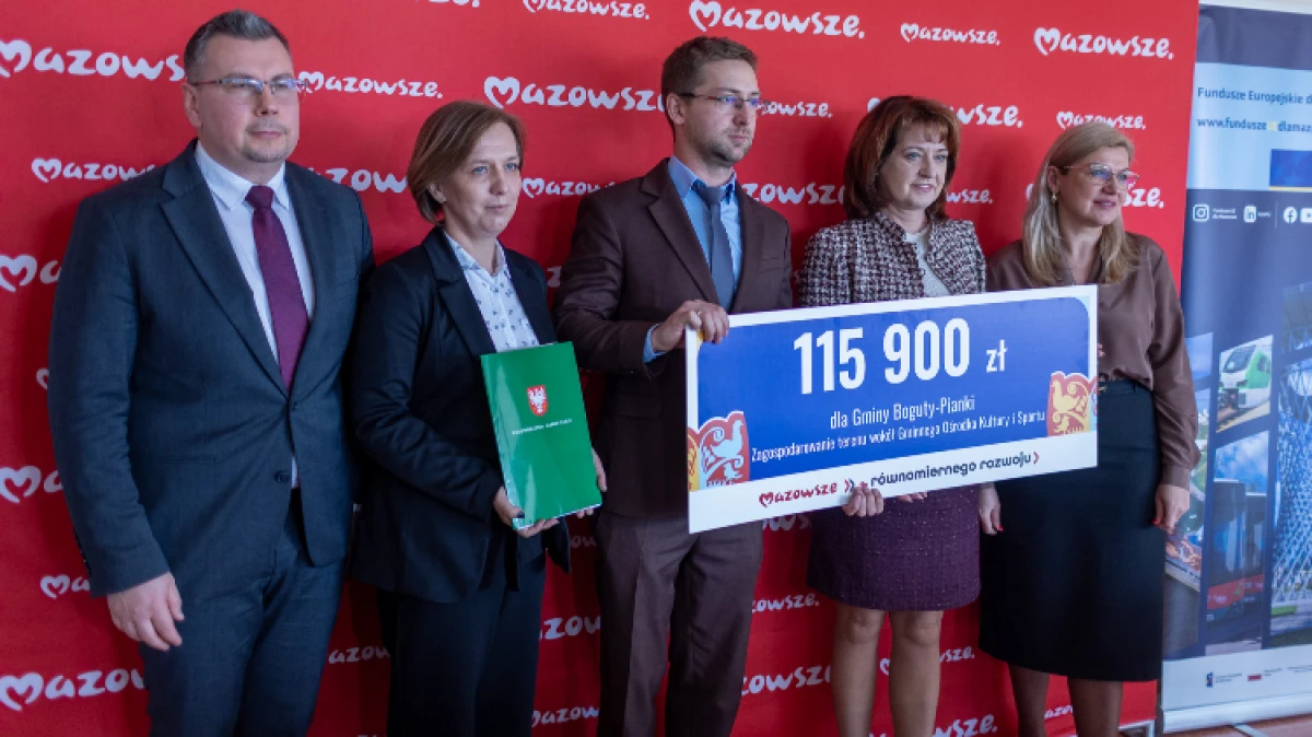 Do gminy trafią kolejne pieniądze na ważną inwestycję, z której skorzystają mieszkańcy. Chodzi o zagospodarowanie terenu wokół Gminnego O