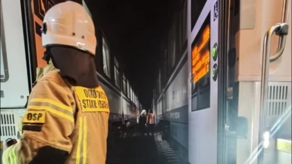 Wieczorna podróż nagle została przerwana, a pasażerowie musi