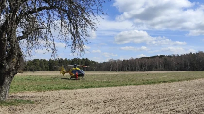 Doszło do groźnie wyglądającego zdarzenia. Starszy mężczyzna