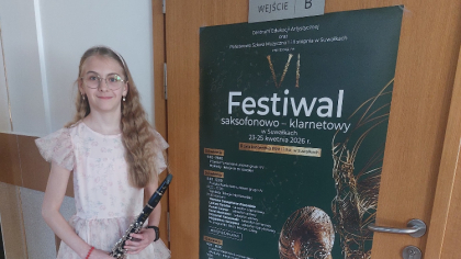 Ostrów Mazowiecka - Młoda artystka z Ostrowi Mazowieckiej ma powody do radości. 