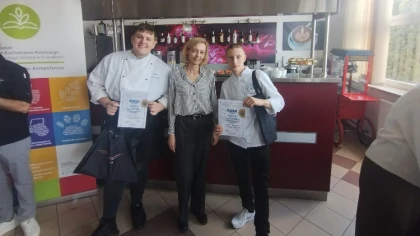 Młodzi adepci sztuki kulinarnej pokazali, że mają talent, od