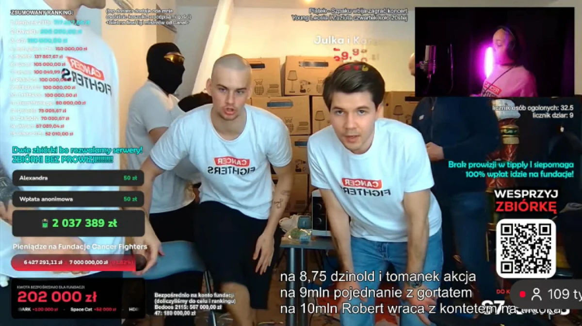 Fot. kadr ze streamu 