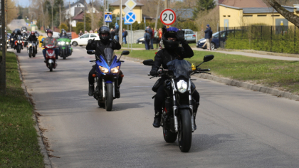 Ostrów Mazowiecka - Ryk motocyklowych silników słychać było w niedzielne popołud