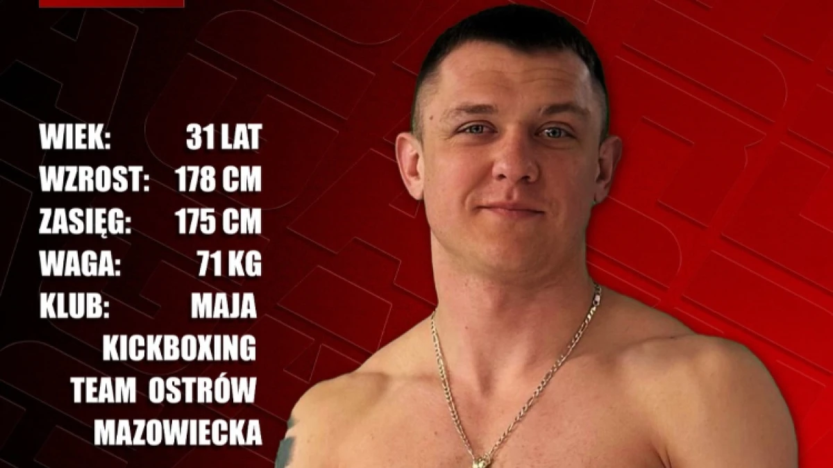 Marcin "Maja" Majewski wystąpi 22 maja podczas gali Garda Fight Night 2 2 w Arenie Legionowo. Zawodnik Maja Kickboxing Team Ostrów Mazowiecka zos