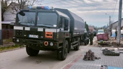 Niewybuch na budowie w Andrzejewie