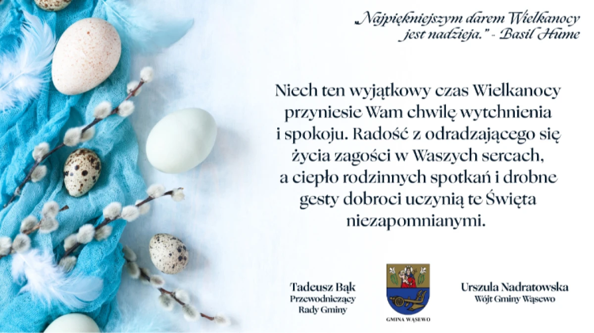 „Najpiękniejszym darem Wielkanocy jest nadzieja.” – Basil Hume. Niech ten wyjątkowy czas Wielkanocy przyniesie Wam chwilę wytchnienia i sp