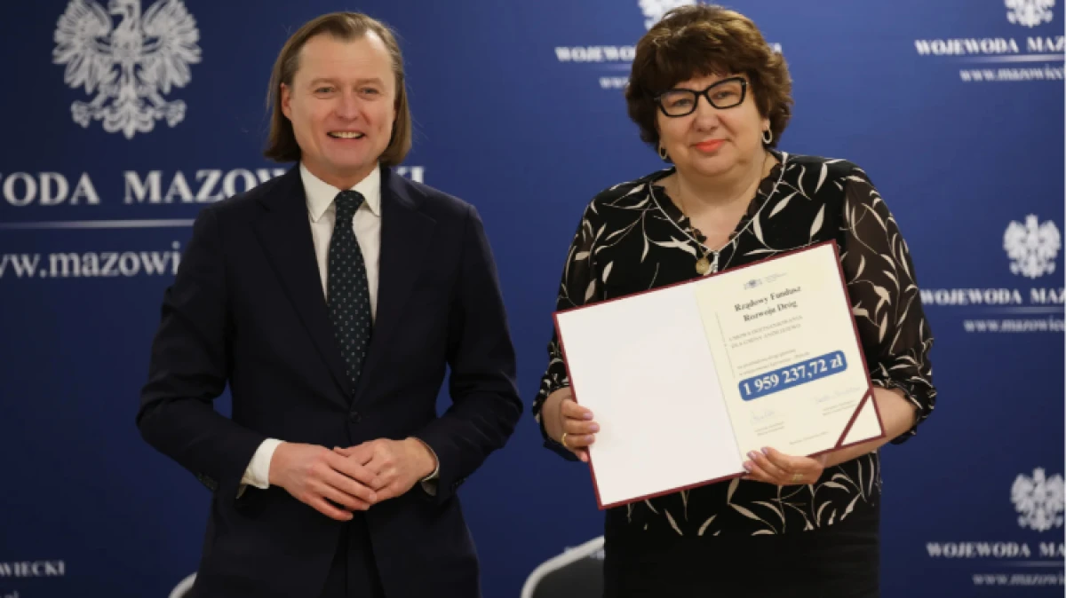 Gmina Andrzejewo zdobyła duże dofinansowanie na ważną inwestycję drogową. Dzięki wsparciu z Rządowego Funduszu Rozwoju Dróg przebudowana z