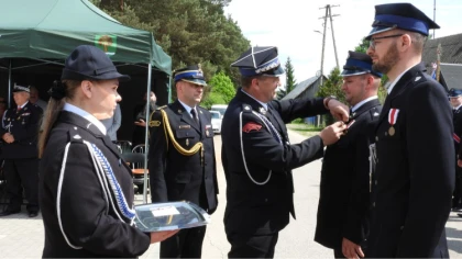 W gminie Małkinia Górna strażacy - bohaterowie czasów pokoj