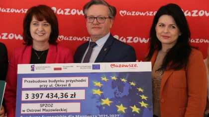Ostrowski szpital dostał prawie 3,4 mln zł dofinansowania na