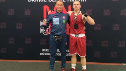 Szymon Rosiński z UKS Wojownik Ostrów Mazowiecka ma za sobą 