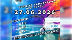 Mazowsze z lotką w Małkini Górnej. Młodzi badmintoniści zagrają 27 czerwca