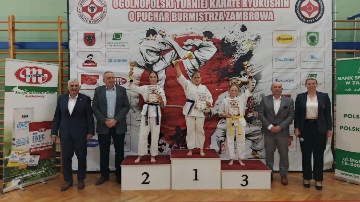 Brokowski Klub Karate Kyokushinkai ma za sobą udane starty w Ostrołęce i Zambrowie. Reprezentanci klubu najpierw rywalizowali w turnieju z okazj