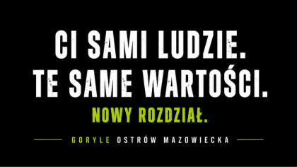 Ostrów Mazowiecka - Goryle Ostrów Mazowiecka rozpoczynają działalność pod własną