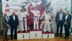 Ostrowski KS Karate Kyokushin Kumite z podium w Zambrowie. Szymon Najgrodzki drugi w turn…