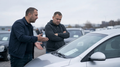 Ostrów Mazowiecka - Handlarz w Polsce to pośrednik, który kupuje samochody tanio