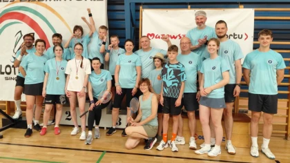 Reprezentanci Badminton Ostrów Mazowiecka startowali w ostat