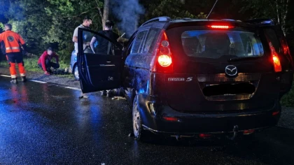 Wszystko wydarzyło się w ciągu kilku sekund. Nagranie z kame