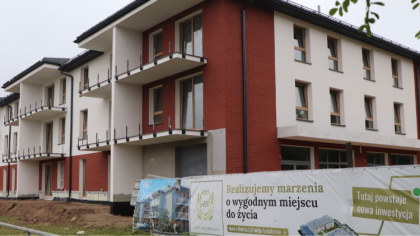 Ostrów Mazowiecka - W Komorowie przy ul. Bociańskiego powstaje Osiedle Aleja Boh