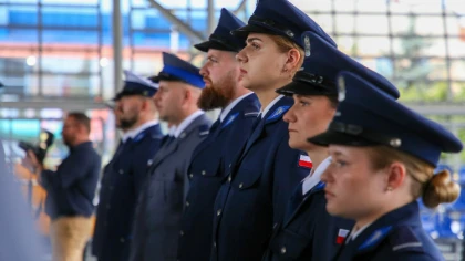 Ostrowscy policjanci świętowali 23 lipca 2026. Wśród gości u