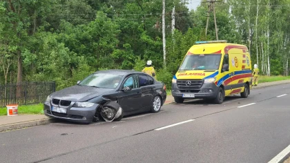 W sobotę 18 lipca 2026 przed godz.14.00 strażacy, policja i 