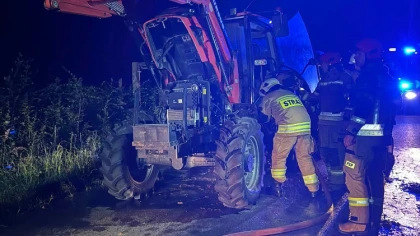 Do tego zdarzenia strażacy zostali wezwani w piątek 17.07.20