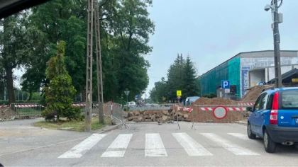 Kierowcy muszą liczyć się z utrudnieniami w rejonie ulicy Wi