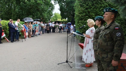 Mieszkańcy Ostrowi Mazowieckiej uczcili 82. rocznicę wybuchu