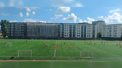 Młodzieżowe drużyny MKS Ostrowianka Ostrów Mazowiecka przygo