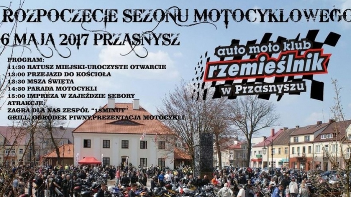 VI Rozpoczęcie Sezonu Motocyklowego w Przasnyszu Ostrów Mazowiecka