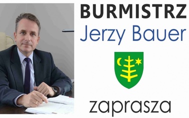 Ostrów Mazowiecka - Burmistrz Jerzy Bauer zaprasza mieszkańców Ostrowi Mazowieck