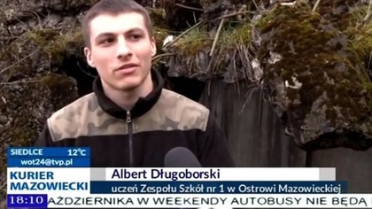 Ostrów Mazowiecka - Uczniowie Zespołu Szkół nr 1 w Ostrowi Mazowieckiej wyruszyl