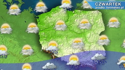 Ostrów Mazowiecka - W czwartek najwięcej słońca na środkowym wybrzeżu Zatoki Gda