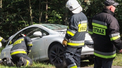Ostrów Mazowiecka - W wyniku niedostosowania prędkości do panujących warunków do